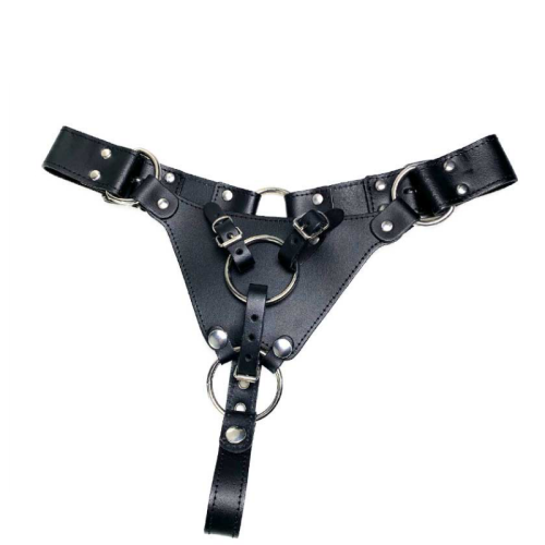 MB Leather Strap-On Harness 